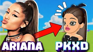 😱ARIANA GRANDE in PK XD  cosplay  pkxd [upl. by Yroc]