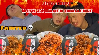 BEHOS😭JOLO CHIPS WITH 2X SPICY RAMEN😭ETIKO PIRO JINDAGI MA KHAYENA ALMOST DEADsushmatamang5687 [upl. by Brockwell]