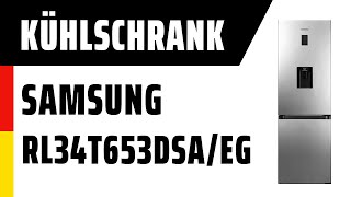 Kühlschrank Samsung RL34T653DSAEG  TEST  Deutsch [upl. by Botzow]