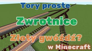 Jak budować tory w Immersive Railroading 1122 minecraft [upl. by Julita]