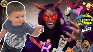 DAT BOY SHAWN DOE Family Fun FUNnel Family Halloween Shopping Vlog [upl. by Etnovad]