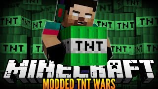 Minecraft MODDED TNT WARS wNoahCraftFTW  FIRE THE SAND [upl. by Nessa]