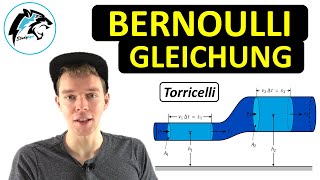 BERNOULLIGleichung Strömungslehre  Physik Tutorial [upl. by Horbal]