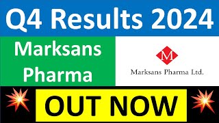 MARKSANS PHARMA Q4 results 2024  MARKSANS results today  MARKSANS PHARMA Share News  MARKSANS [upl. by Kramnhoj]