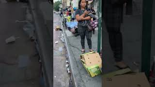 OMG 😱 USA DIRTINESS  STREETS amp SIDEWALK  usa homeless newyork travel trash [upl. by Annayek]