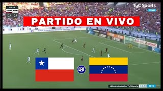 CHILE vs VENEZUELA EN VIVO  ELIMINATORIAS SUDAMERICANAS 🏆🔥 [upl. by Sorkin577]