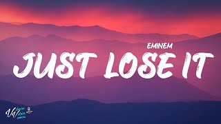 Eminem  Just Lose It Lyrics [upl. by Woodie632]