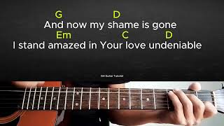 WorthyElevation worshipGuitar Tutorial With Chords and Lyrics [upl. by Bonni]