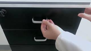 Drawer lock installation video [upl. by Ardnoek]