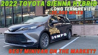 2022 Toyota Sienna LE Hybrid 30000 mile review Ultimate family wagon Worth the Hype toyota [upl. by Marcos402]