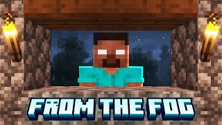 HEROBRINE FROM THE FOG in Minecraft Hardcore but if I SCREAM I DIE [upl. by Minardi]