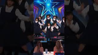 Viral Japanese dance crew Avantgardey SLAYS on AGT [upl. by Zasuwa]