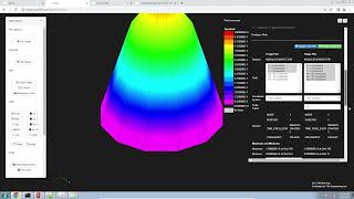 MSC Nastran Results  CTRIA  Natural Frequencies Mode Shapes Cylindrical Coordinates [upl. by Ellehcsar811]