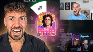 Wakez REAGIERT auf die HEFTIGSTEN EA FC 25 DISCARDS von DEUTSCHEN FIFA YOUTUBERN☠️ [upl. by Crellen]