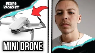 COMPREI UM MINI DRONE COM CAMERA BOA E BARATO minidrone [upl. by Kwok413]