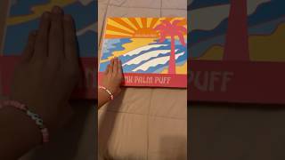 unboxing pink palm puff hoodie pinkpalmpuff 💗🌴🫶🏻 [upl. by Maxine]