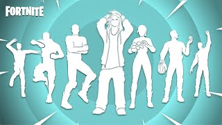 Top 50 Legendary Fortnite Dances amp Emotes Musk Up Invincible You’re a Winner Starlit [upl. by Elyac974]