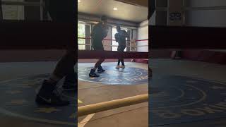 Abass Baraou SMASHES the PADS ahead of European title fight with Sam Eggington boxing [upl. by Zertnom]