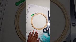 embroidery kit🪡🧵embroiderydesigns embroidery tutorialforbeginnersembroiderywork [upl. by Aneles]