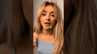 Sabrina Carpenters CRYING Tutorial 😳😭 [upl. by Weinert]