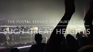 The Postal Service performing quotSuch Great Heights acousticquot live in Milwaukee May 6 2024 [upl. by Assir364]