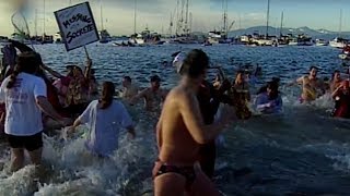 Vancouver celebrates 100 years of the Polar Bear Swim [upl. by Halyk]