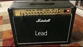 Marshall JCM 2000 TSL 602 Short Test Sound [upl. by Christa]