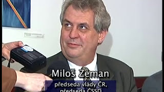 Miloš Zeman 2001 [upl. by Joyann]