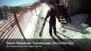 Storm Storm Meadows Townhouses SkiInSkiOut [upl. by Crabb]