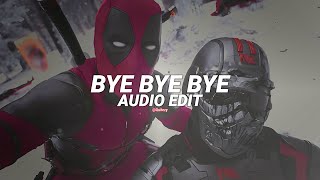 bye bye bye  nsync edit audio [upl. by Notsgnik]