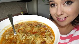 Sopa de bolilloMigas para las amigasSopa de ajo con chorizoMarisolpink [upl. by Obaza283]