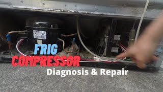 Refrigerator Compressor Not Running Diagnosis amp Repair or Emergency Fix No More Spoiled Food [upl. by Jaddan367]