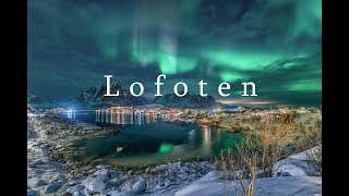 Lofoten winter and northern lights [upl. by Ylloh]