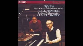 BRAHMS  Piano Concerto No 1 in D minor op 15  Brendel · Abbado · Berliner Philharmoniker [upl. by Notyep]