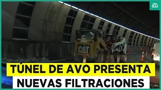 Autoridades piden el fin de la concesión Túnel de Vespucio Oriente nuevamente presenta filtraciones [upl. by Dagnah369]