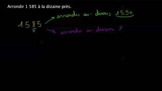 Arrondir un nombre entier à la dizaine la plus proche [upl. by Euginimod]