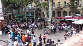 Flashmob OFJ en résidence au Grand Théâtre de Provencemov [upl. by Jake]