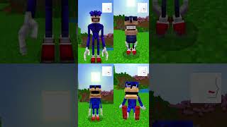 SHIN SONIC TAPES in MINECRAFT minecraft sonic [upl. by Naillimxam]