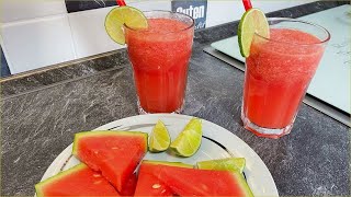 erfrischender Wassermelonen Wodka Sommerdrink [upl. by Mahau]