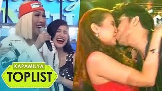 Kapamilya Toplist 10 most kilig kaloveteam of Vice Ganda through the years in Its Showtime [upl. by Nerrawed]