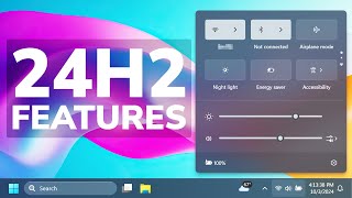 Windows 11 24H2  All New Features Full Release Review [upl. by Elletnahc]