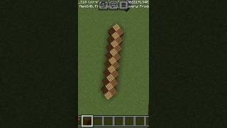 How to make stick in woodMinecraft [upl. by Ahsel874]