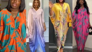 How to SEW WAIST CIRCLE DRAPE BUBU COWL KAFTAN [upl. by Phia]