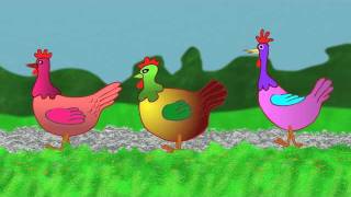 Quand 3 Poules vont au champ  Label Enfance et Musique © [upl. by Eudora]