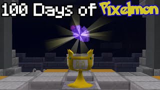 How I Got the STRONGEST ITEM on the 100 Days of Minecraft Pixelmon World [upl. by Flavia]