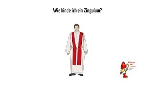 Wie binde ich ein Zingulum [upl. by Chari]