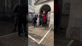 Household Cavalry Mounted Regiment at Horse Guards [upl. by Odysseus278]