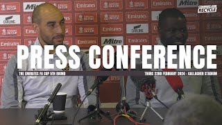 Maidstone United FA Cup 5th Round Press Conference 220224 [upl. by Bekelja]