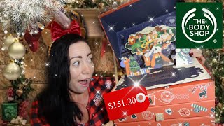 The Body Shop Box of Wonders ADVENT CALENDAR UNBOXING 🌟 [upl. by Odnuges]