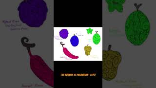 💥 Devil Fruit Quiz Paramecia Edition 🌟 [upl. by Furlani]